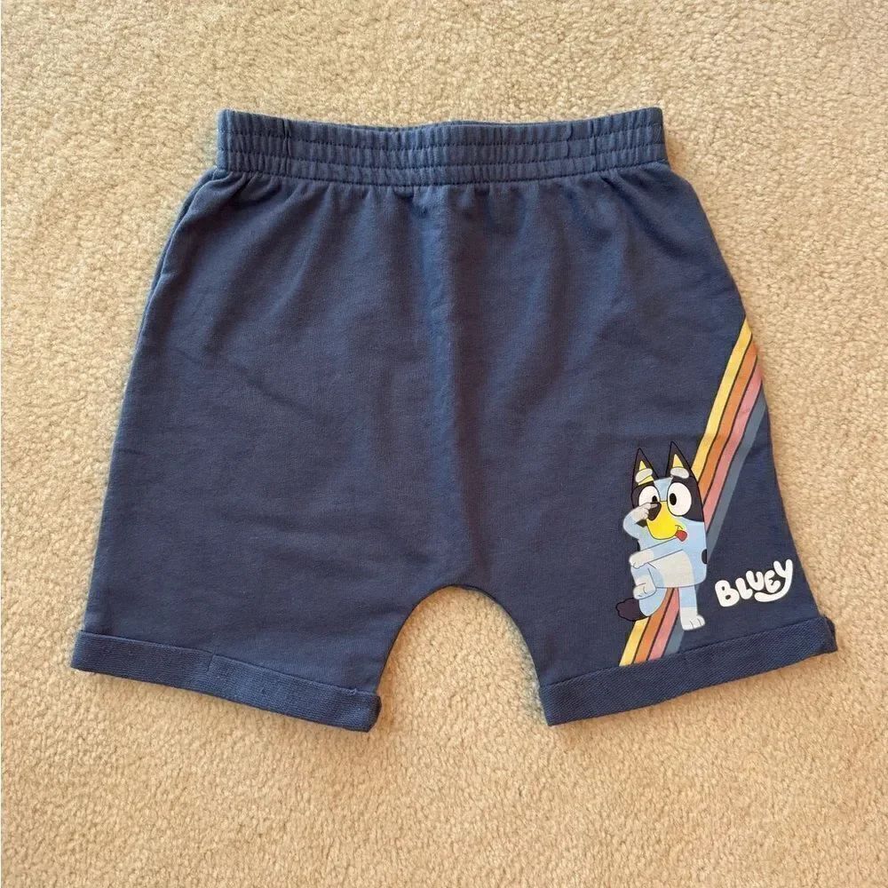Toddler Boys Bluey Jogger Shorts 5T